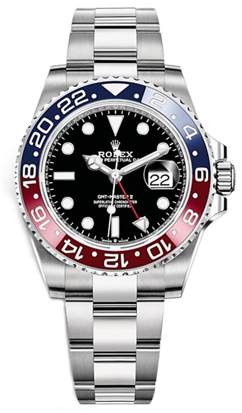 rolex gmt blue and red|Rolex pepsi gmt 2020.